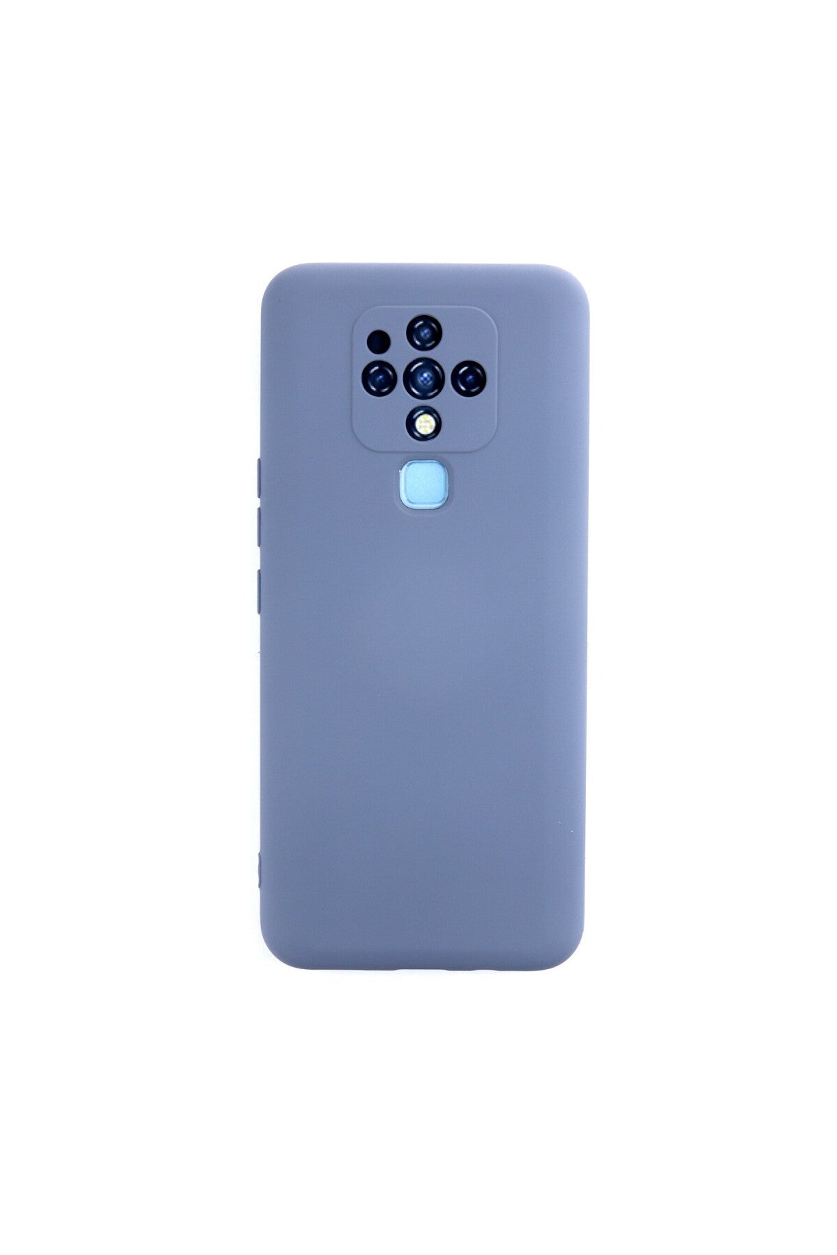 Tecno Camon 16 Uyumlu Kılıf Nano içi Kadife Silikon - Gri