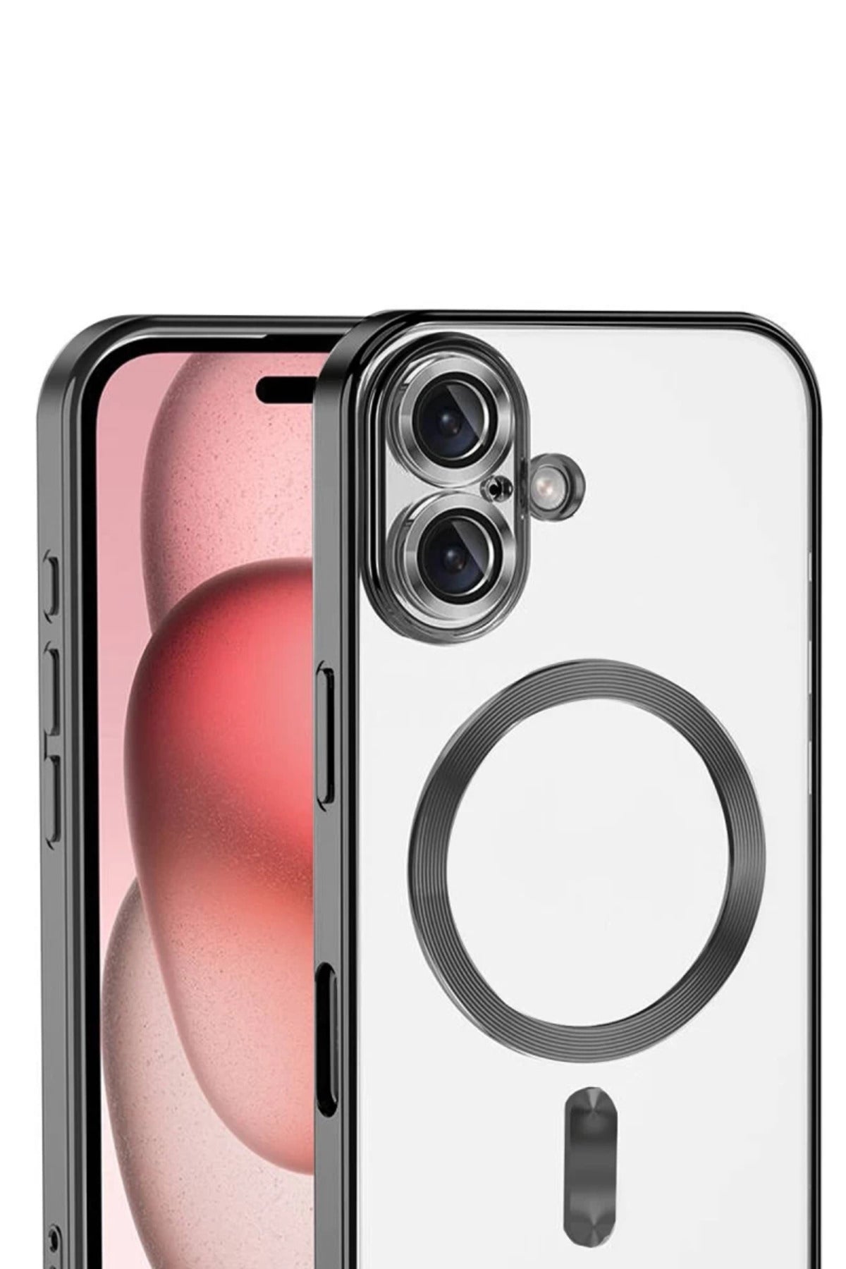 Apple iPhone 17 Uyumlu Kross Magneticsafe Kapak - Siyah
