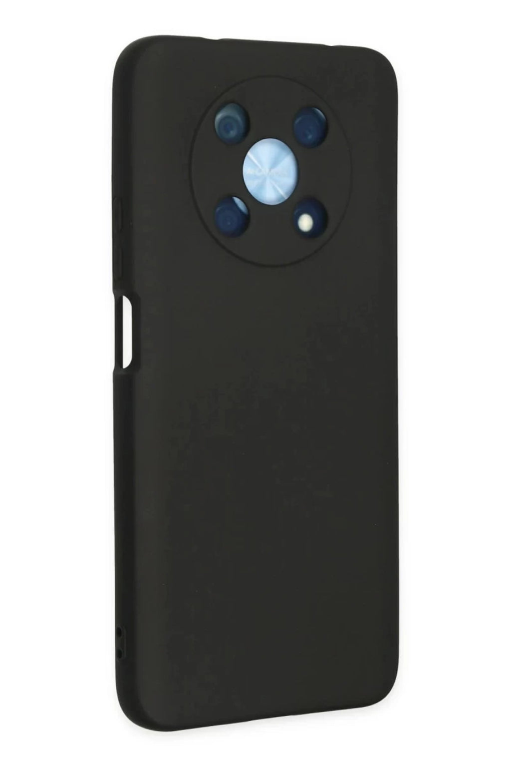 Huawei Nova Y90 Uyumlu Kılıf Nano içi Kadife Silikon - Siyah