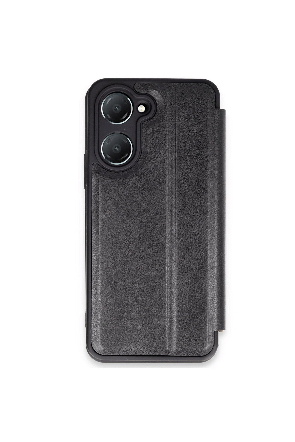 Vivo Y18 Uyumlu Kılıf Flip Cover - Siyah