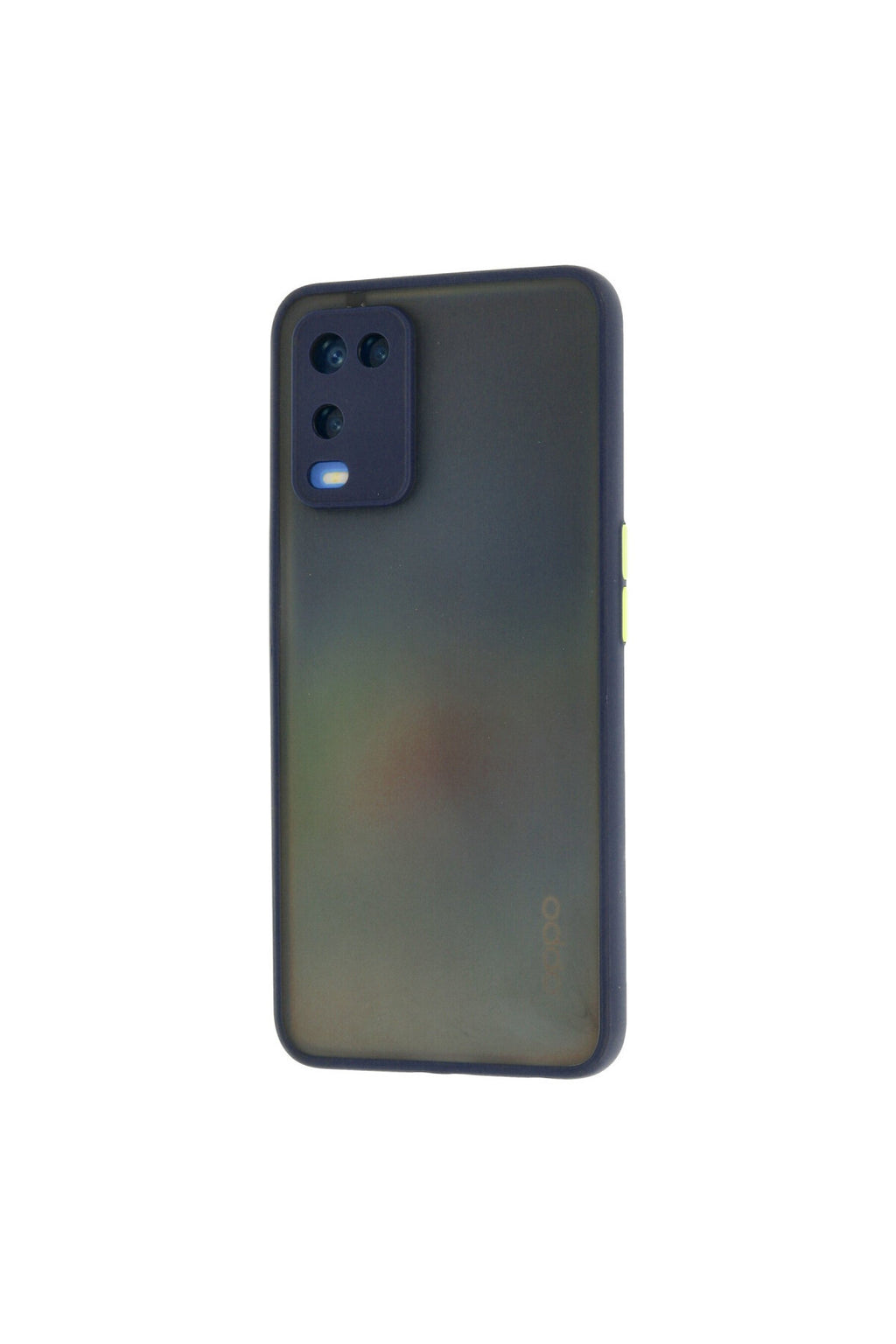 Oppo A54 4G Uyumlu Kılıf Montreal Silikon Kapak - Lacivert