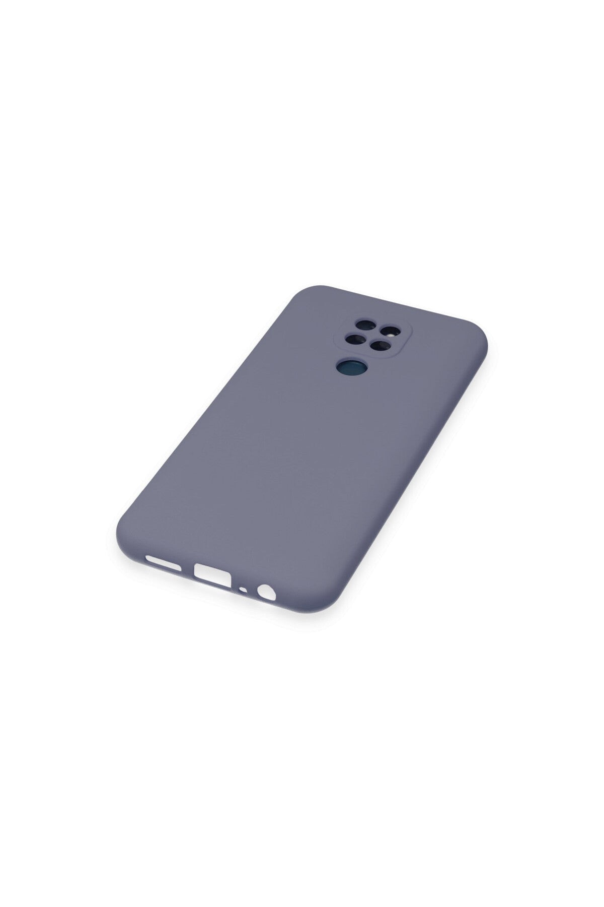 General Mobile GM 20 Kılıf Nano içi Kadife Silikon - Gri