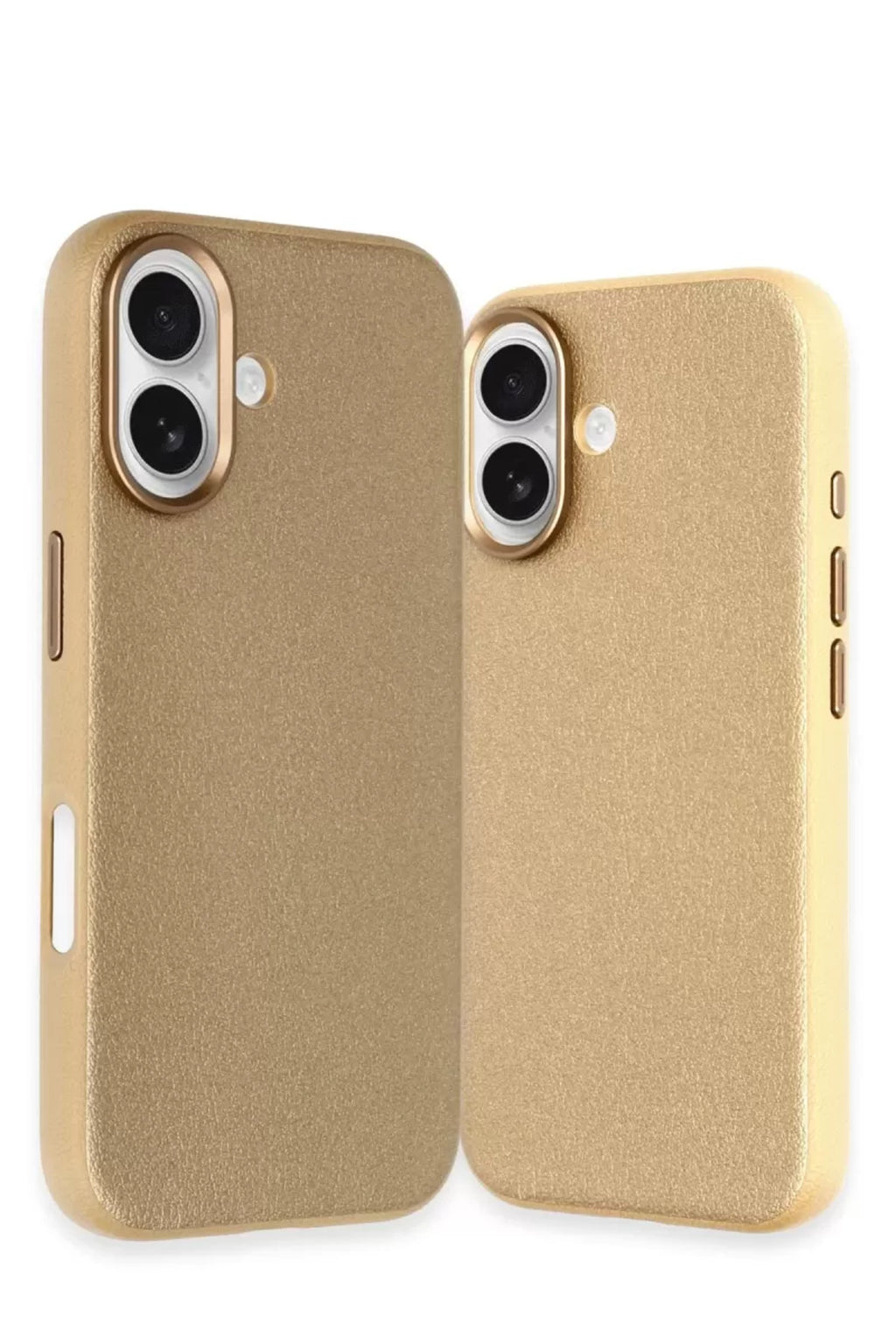 Joko Apple iPhone 16 Uyumlu Wonder Deri Magsafe Kapak - Bronz