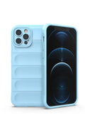 Apple iPhone 12 Pro Uyumlu Kılıf Optimum Silikon - Sky Blue