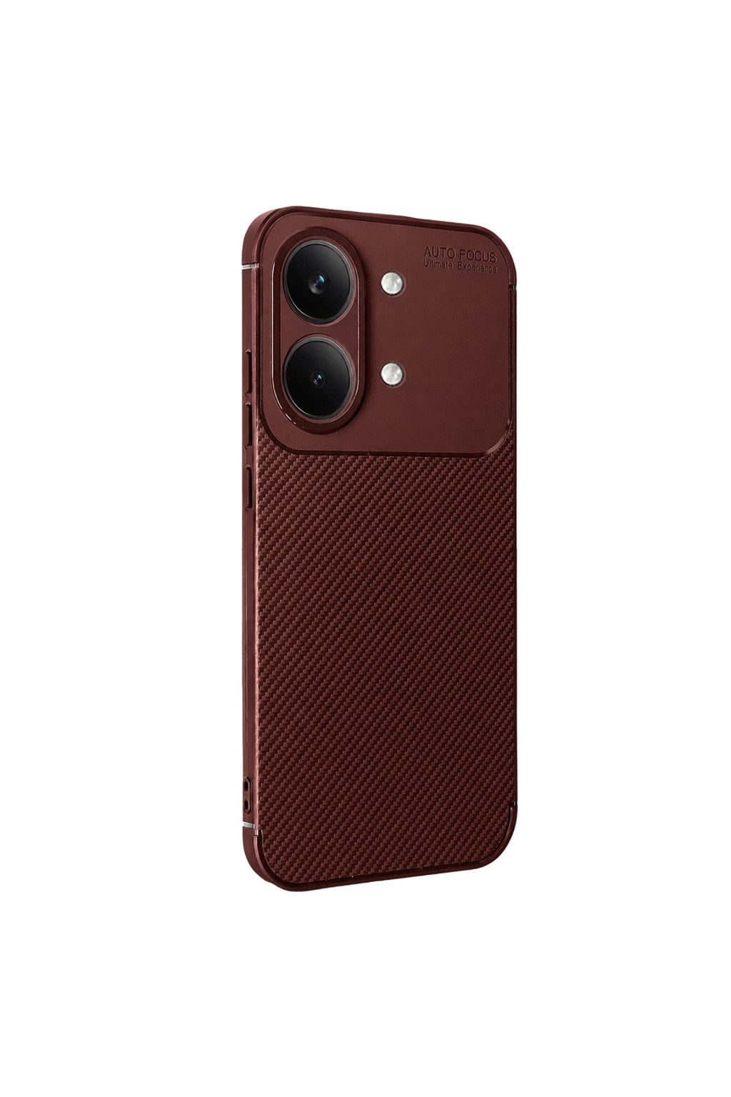 Xiaomi Poco X8 Pro Max Uyumlu Auto Focus Karbon Kapak - Bordo