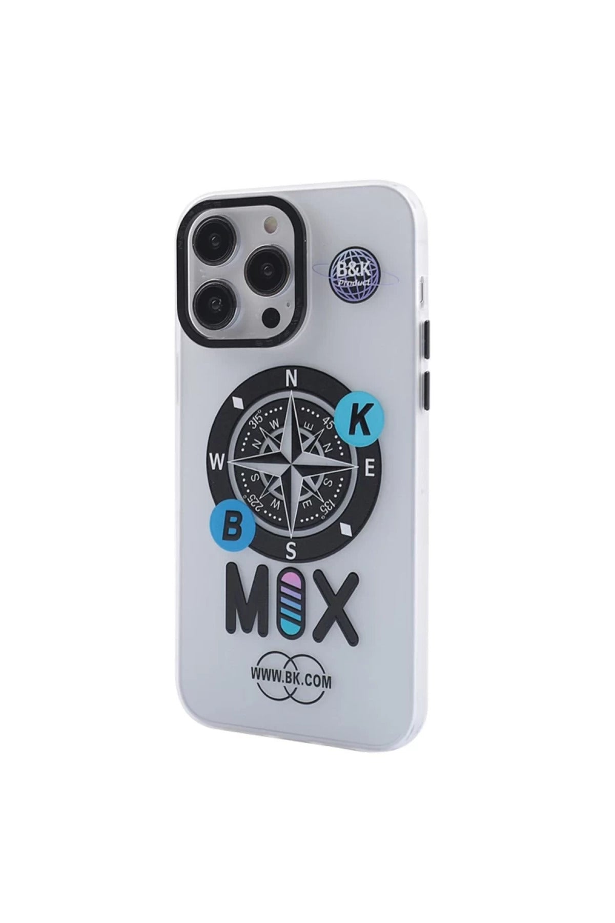 Apple iPhone 12 Pro Max Uyumlu Kılıf Apollo Magneticsafe Desenli Kapak - Apollo Şeffaf - 3