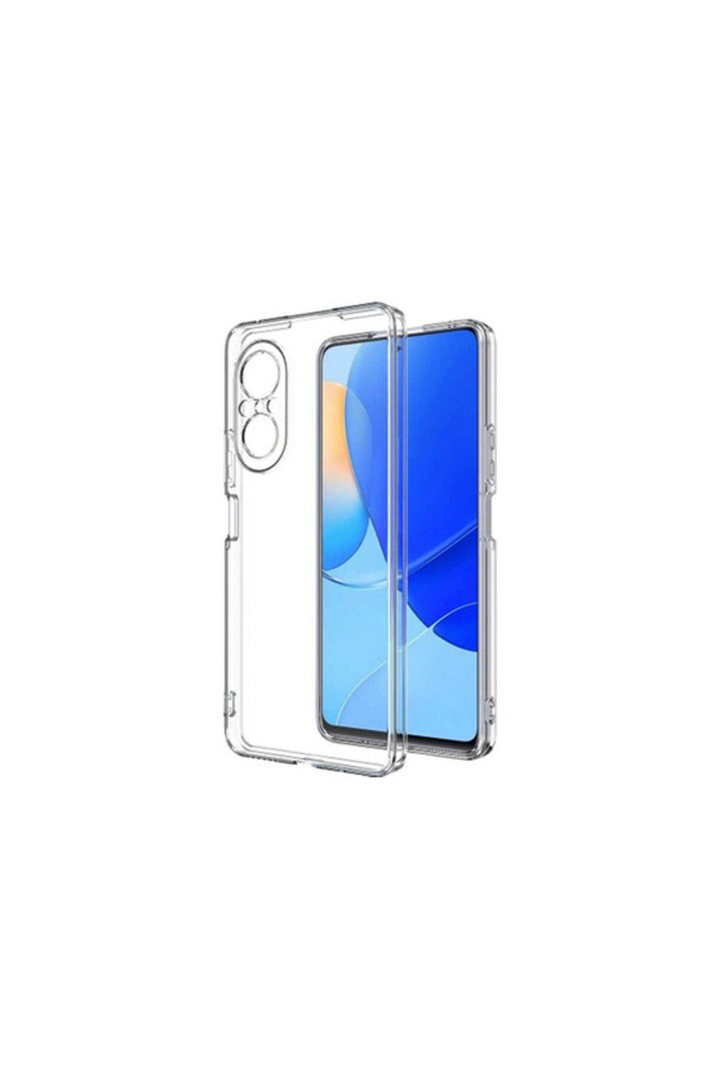 Huawei Nova 9 SE Uyumlu Kılıf Lüx Şeffaf Silikon
