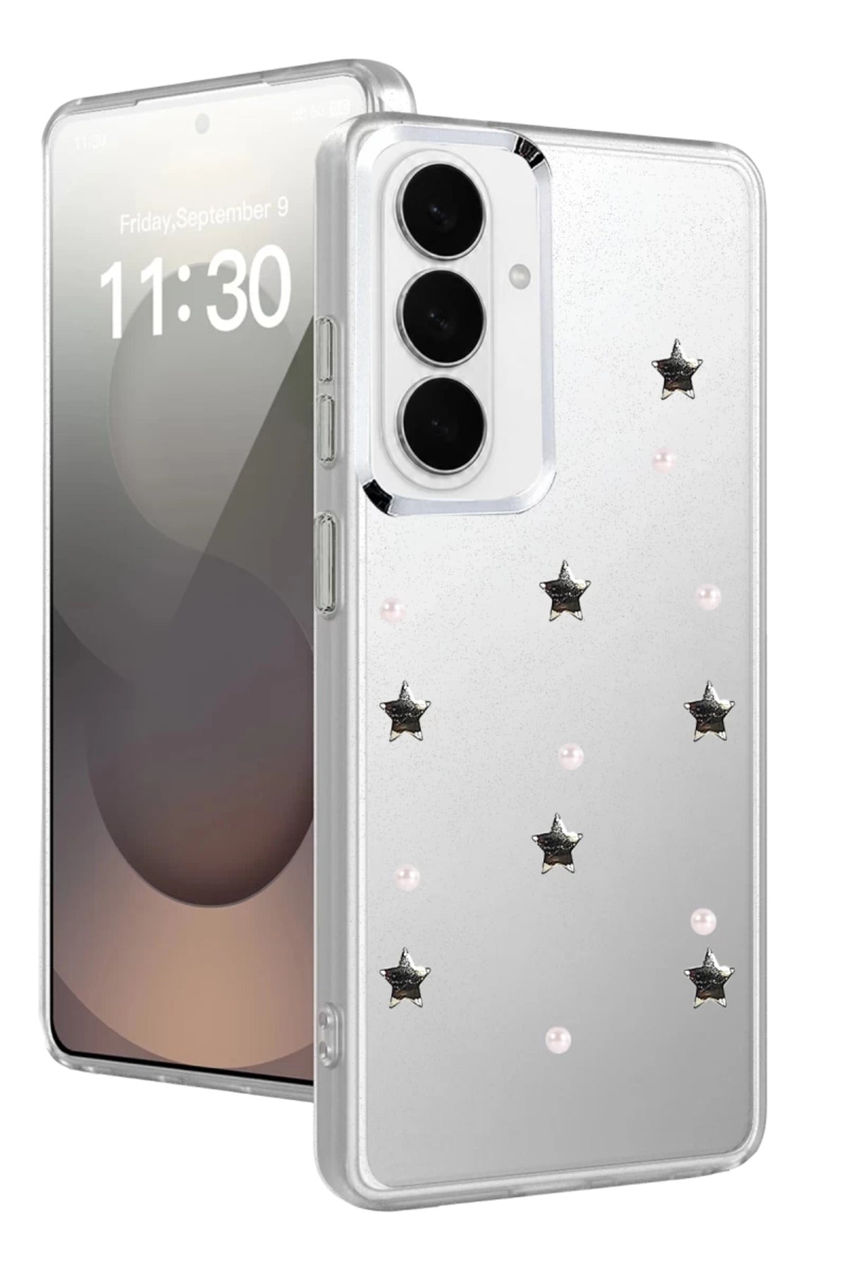 Samsung Galaxy S26 Plus Uyumlu Fiyonk Desenli Kapak - Desen 7