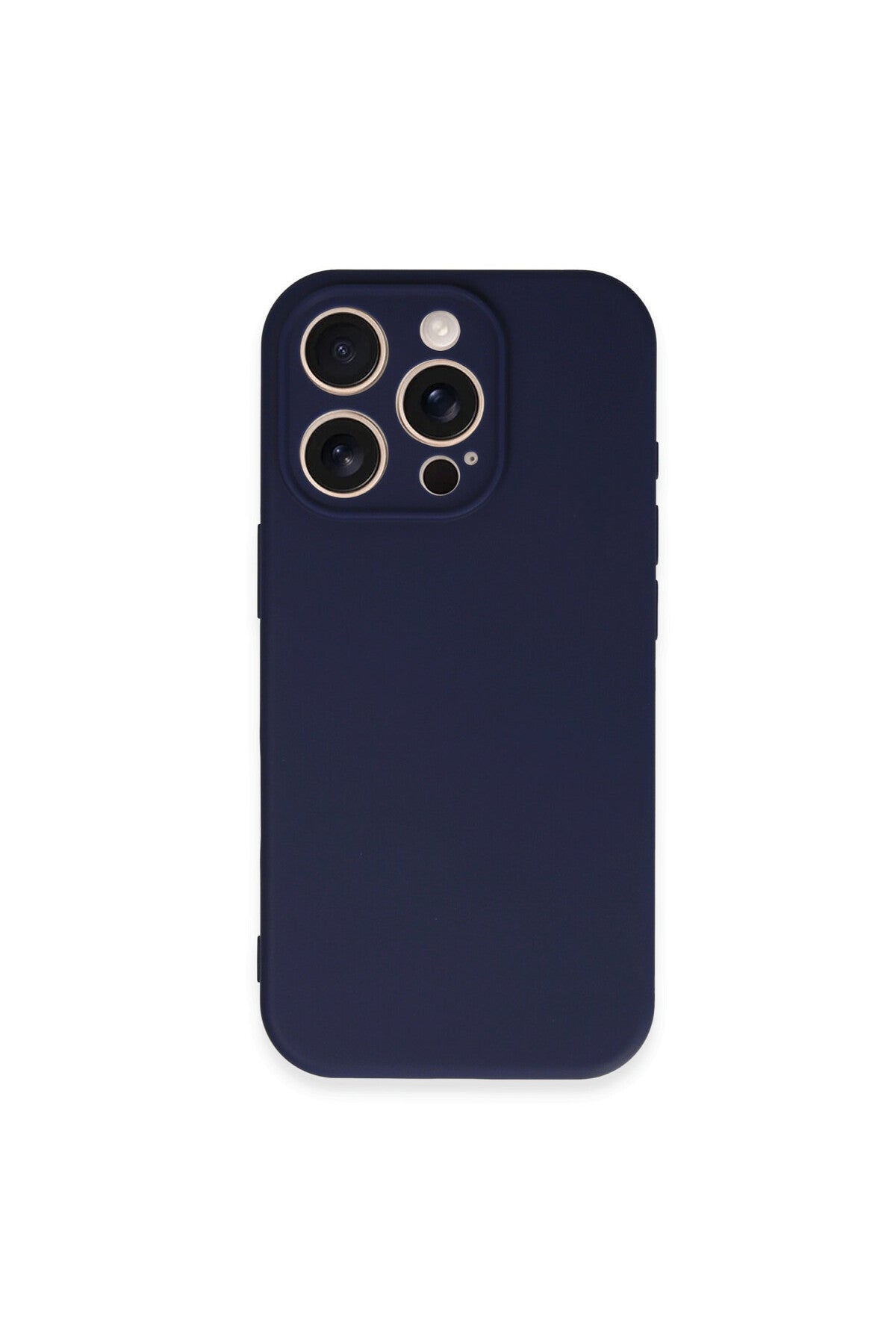 Apple iPhone 16 Pro Uyumlu Kılıf First Silikon - Lacivert