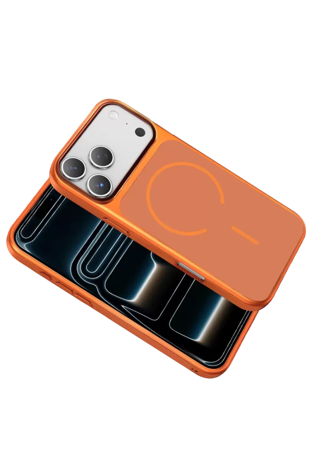 Joko Apple iPhone 17 Pro Uyumlu Rush Magsafe Kapak - Turuncu