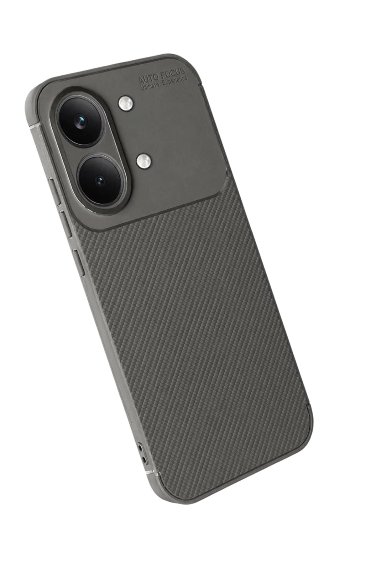 Xiaomi Poco X8 Pro Max Uyumlu Auto Focus Karbon Kapak - Gri