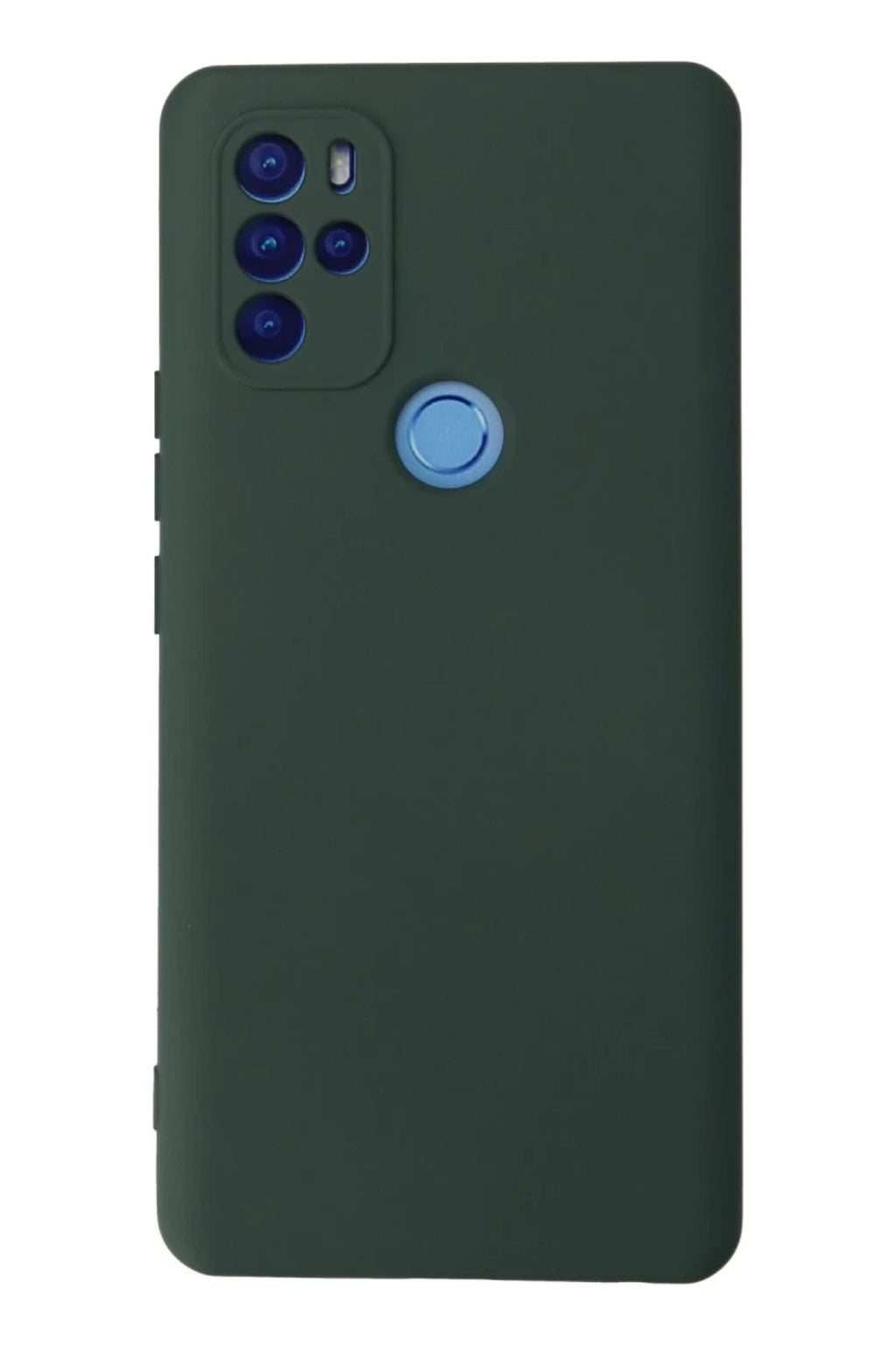 General Mobile GM 21 Pro Kılıf Nano içi Kadife Silikon - Koyu Yeşil