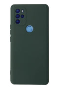 General Mobile GM 21 Pro Kılıf Nano içi Kadife Silikon - Koyu Yeşil