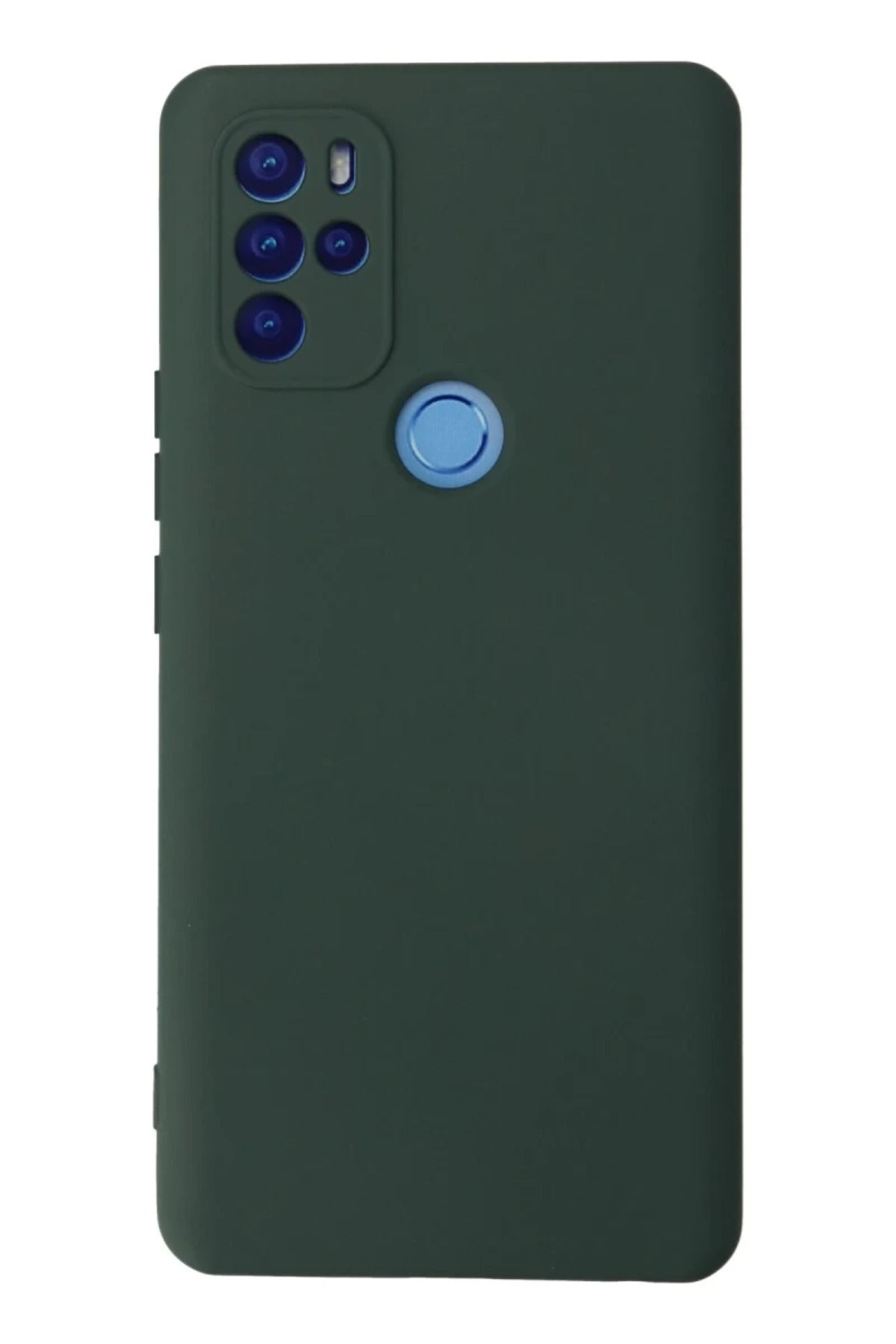 General Mobile GM 21 Pro Kılıf Nano içi Kadife Silikon - Koyu Yeşil