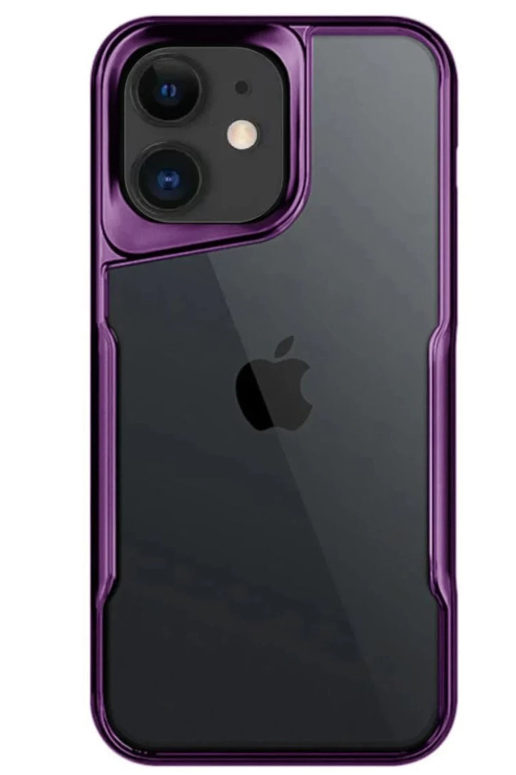 Apple iPhone 11 Uyumlu Kılıf Boyi Silikon Kapak - Derin Mor