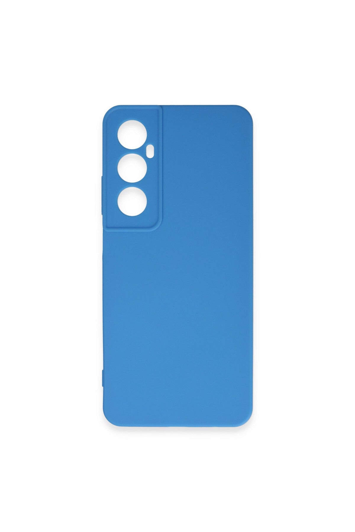 Realme C65 Uyumlu Kılıf First Silikon - Mavi