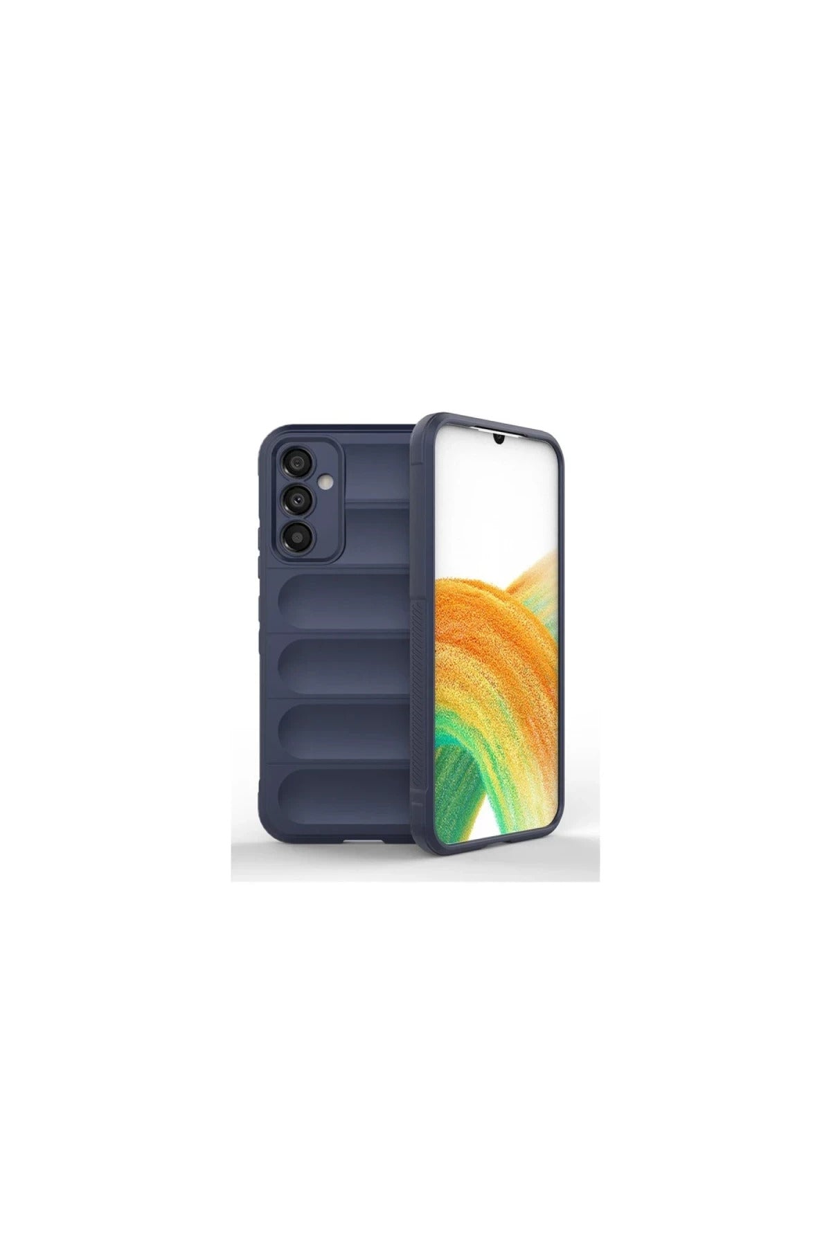 Samsung Galaxy A16 5G Uyumlu Kılıf Optimum Silikon - Lacivert