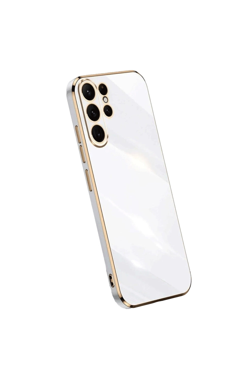 Samsung Galaxy S25 Ultra Uyumlu Kılıf Volet Silikon - Beyaz