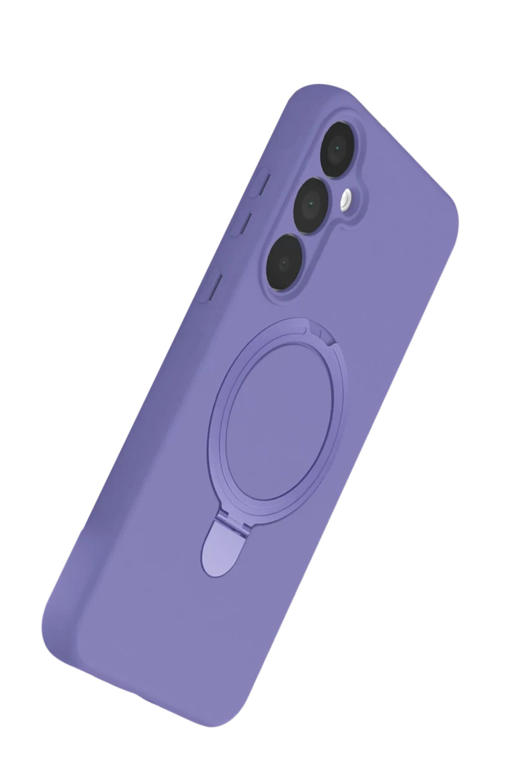 Samsung Galaxy A16 5G Uyumlu Regal Magsafe Standlı Kapak - Lila