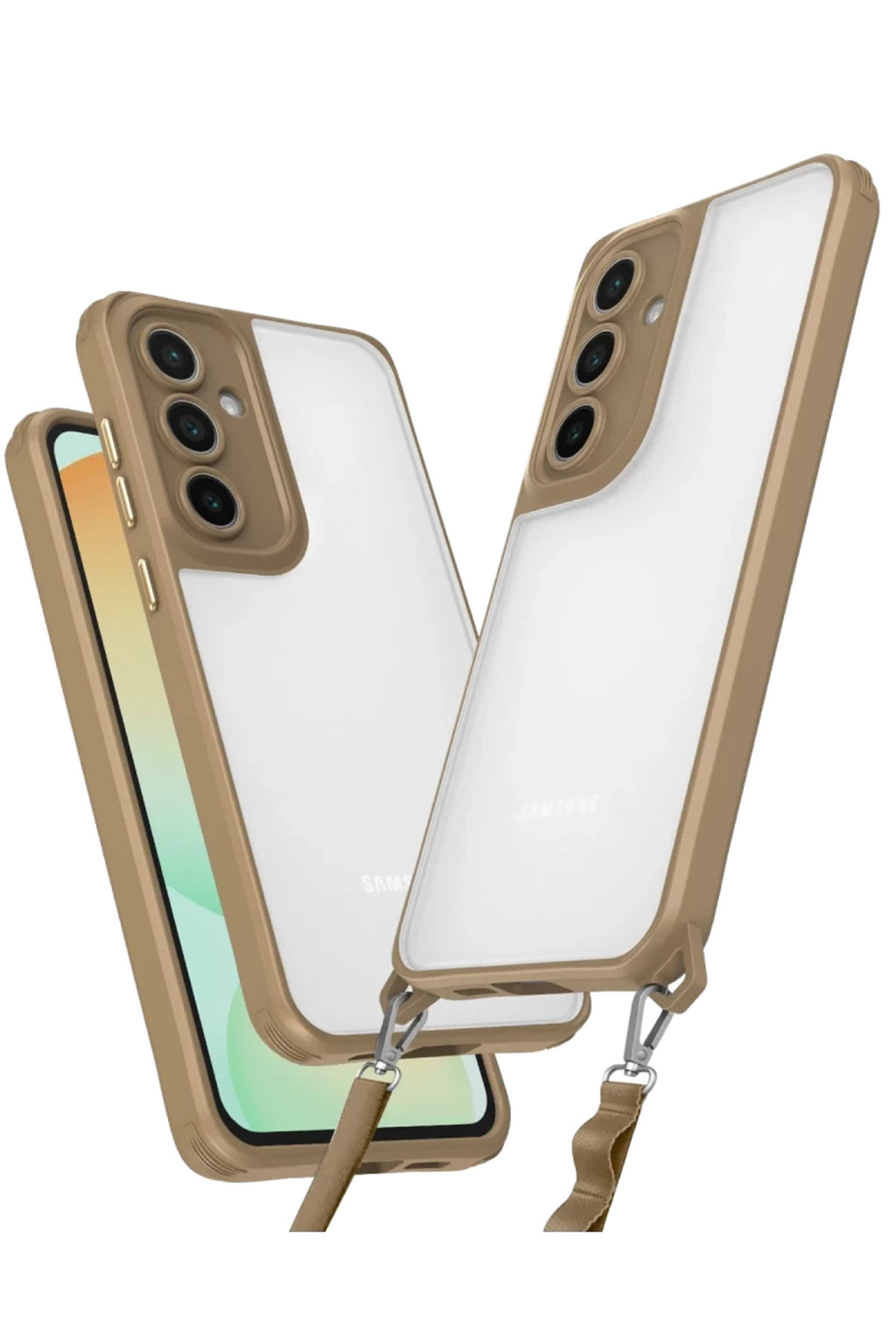 Samsung Galaxy A26 Uyumlu Kılıf Penta Silikon Kılıf - Çöl Titanyum