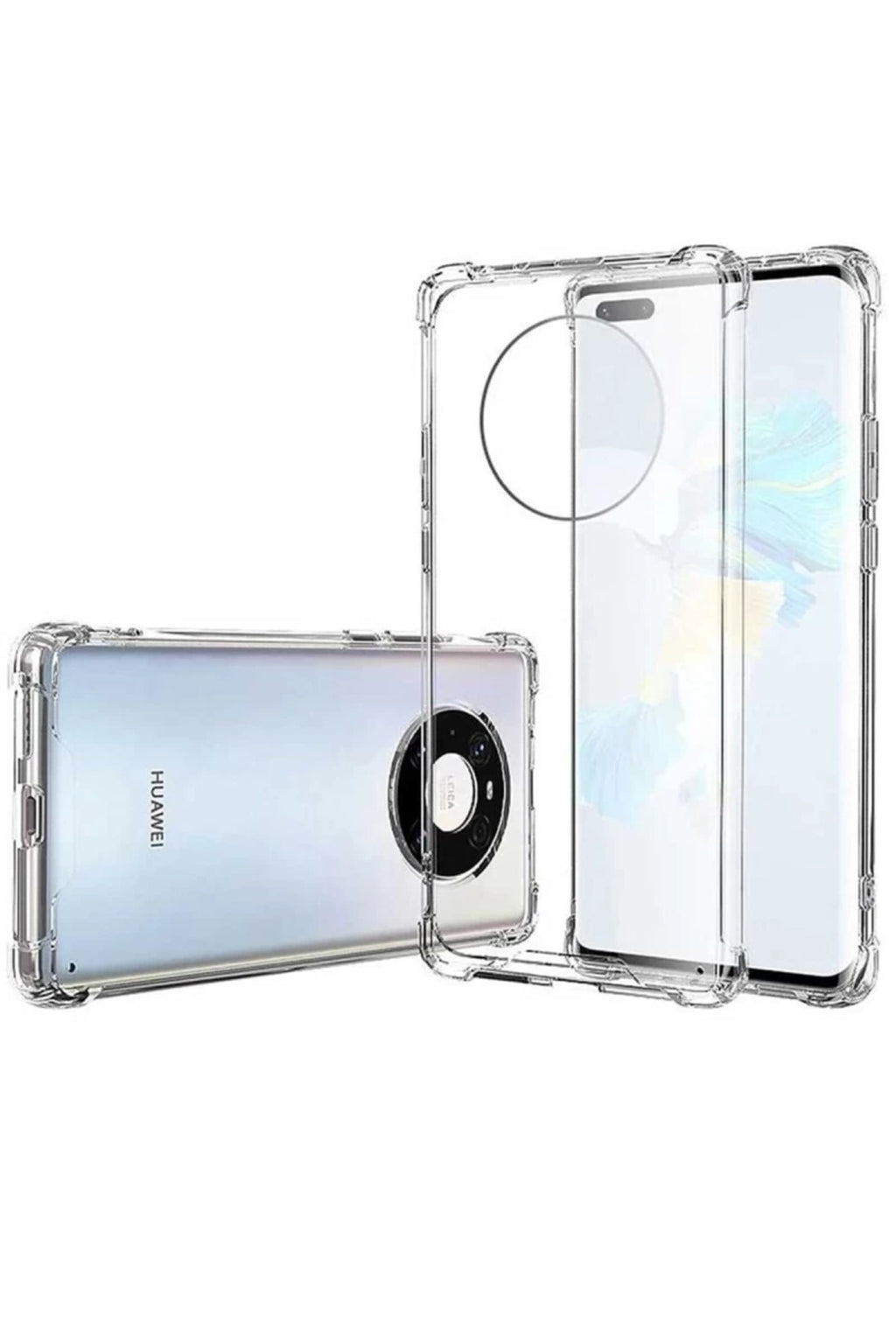 Huawei Mate 40 Pro Uyumlu Kılıf Olex Tpu Silikon - Şeffaf