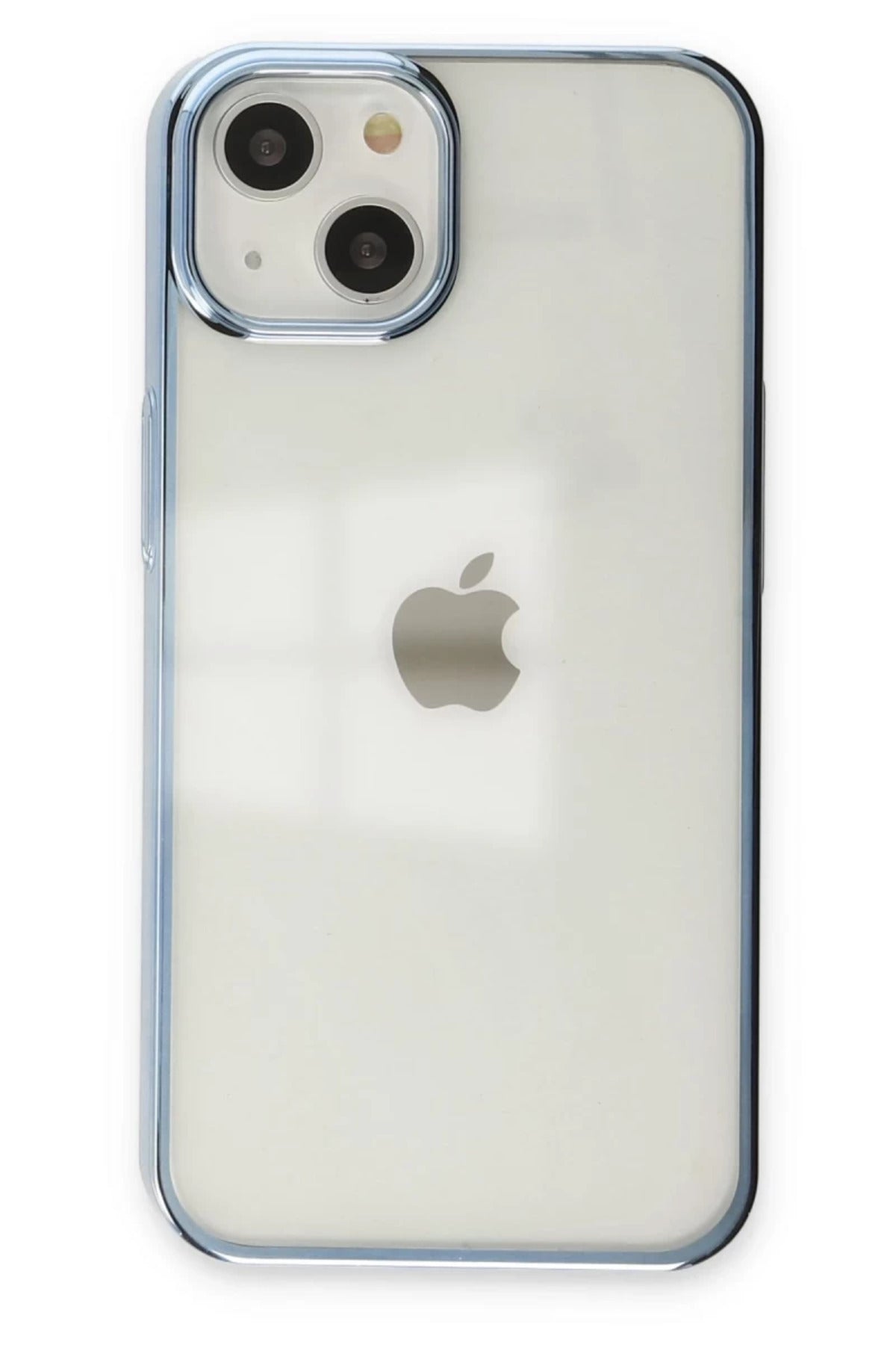 Apple iPhone 14 Plus Uyumlu Kılıf Element Silikon - Sky Blue