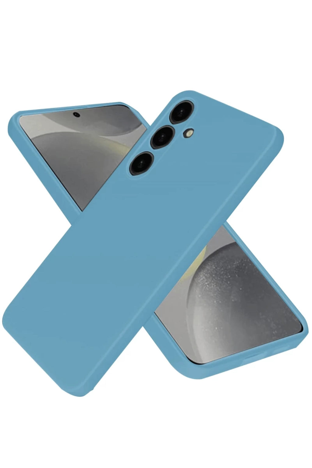 Samsung Galaxy A26 Uyumlu Kılıf First Silikon - Mavi