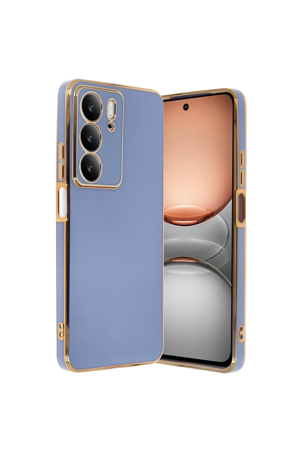 Realme C75 4G Uyumlu Kılıf Volet Silikon - Mavi