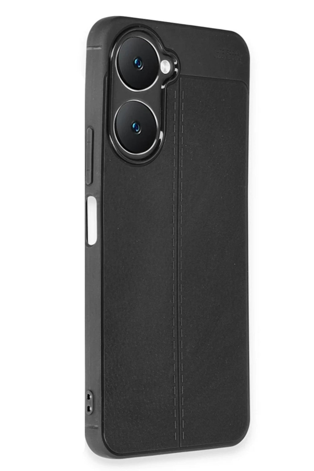 Vivo Y18 Uyumlu Kılıf Auto Focus Kapak - Siyah