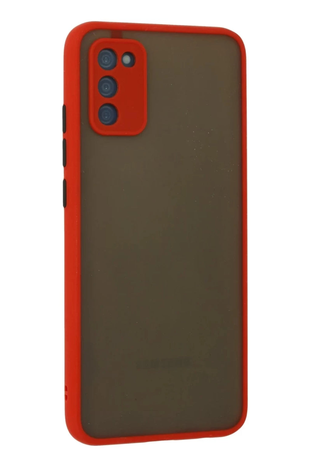 Samsung Galaxy A02S Uyumlu Kılıf Montreal Silikon Kapak - Kırmızı