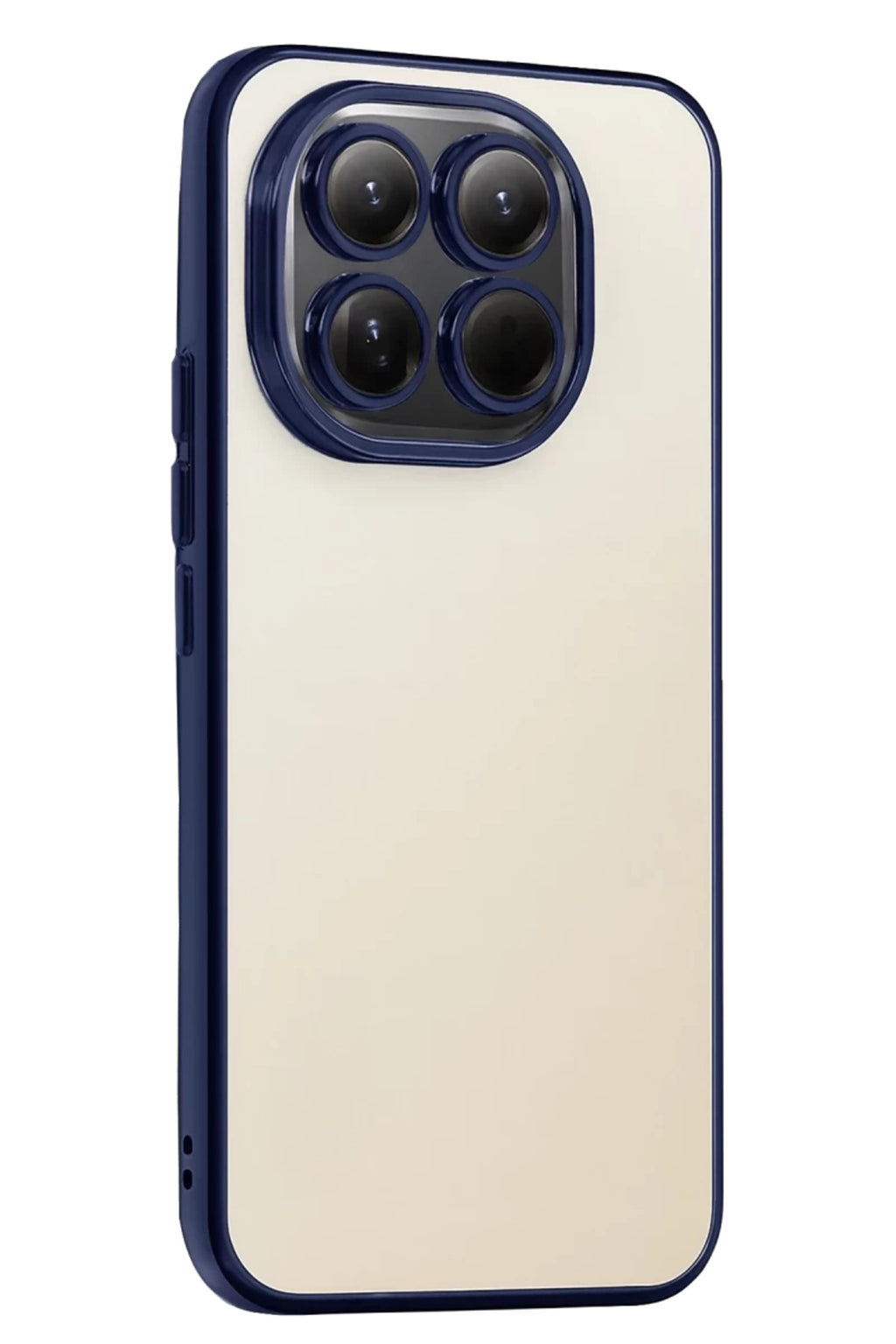 Xiaomi Mi 15 Uyumlu Lensli Silikon - Lacivert