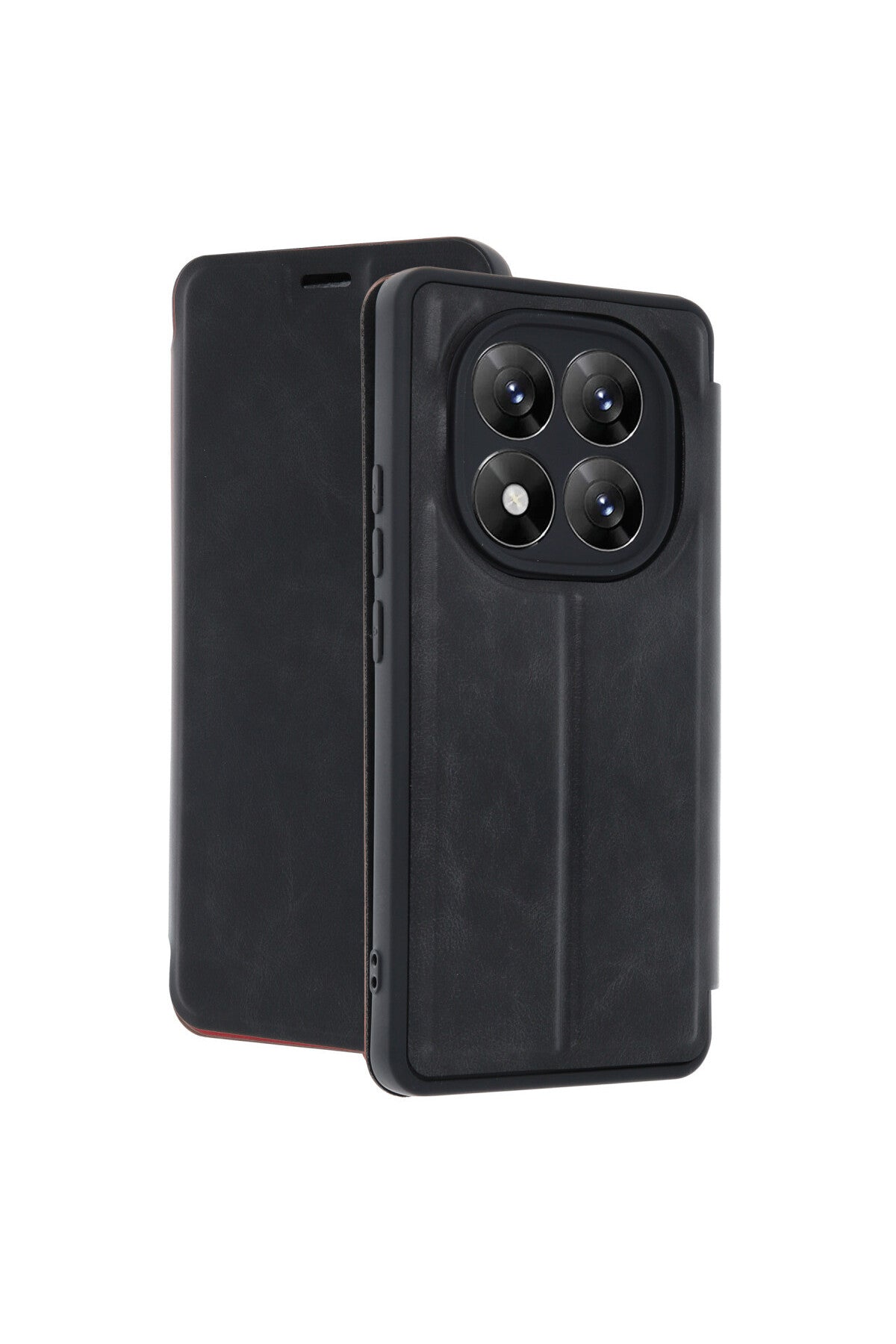 Xiaomi Redmi Note 14 Pro 5G Uyumlu Kılıf Flip Cover - Siyah