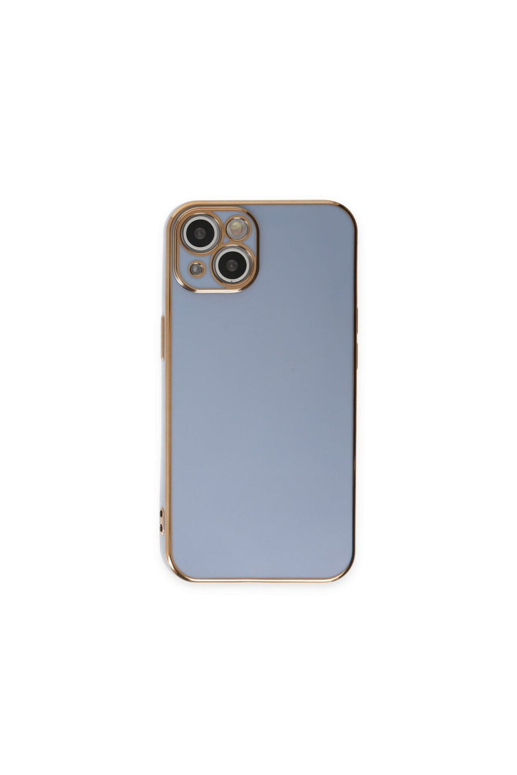 Apple iPhone 15 Uyumlu Kılıf Volet Silikon - Mavi