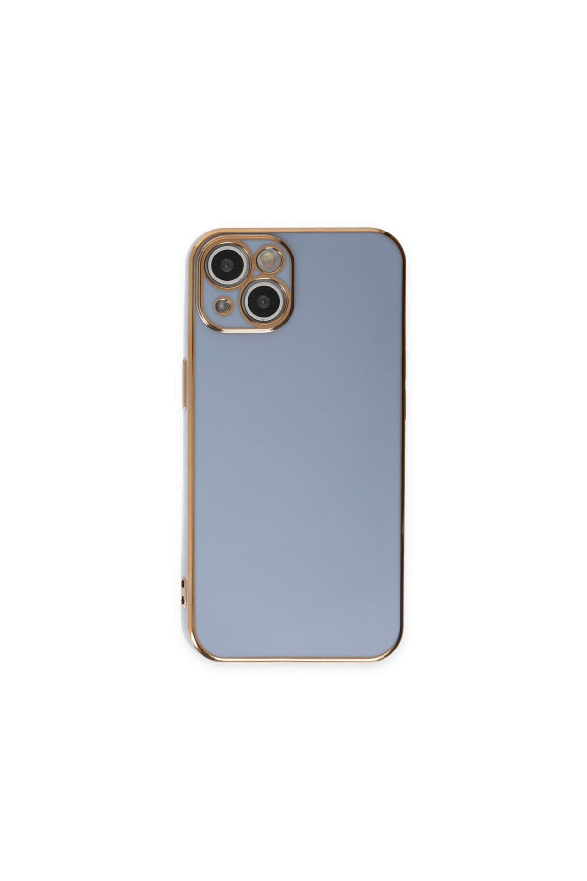 Apple iPhone 15 Uyumlu Kılıf Volet Silikon - Mavi