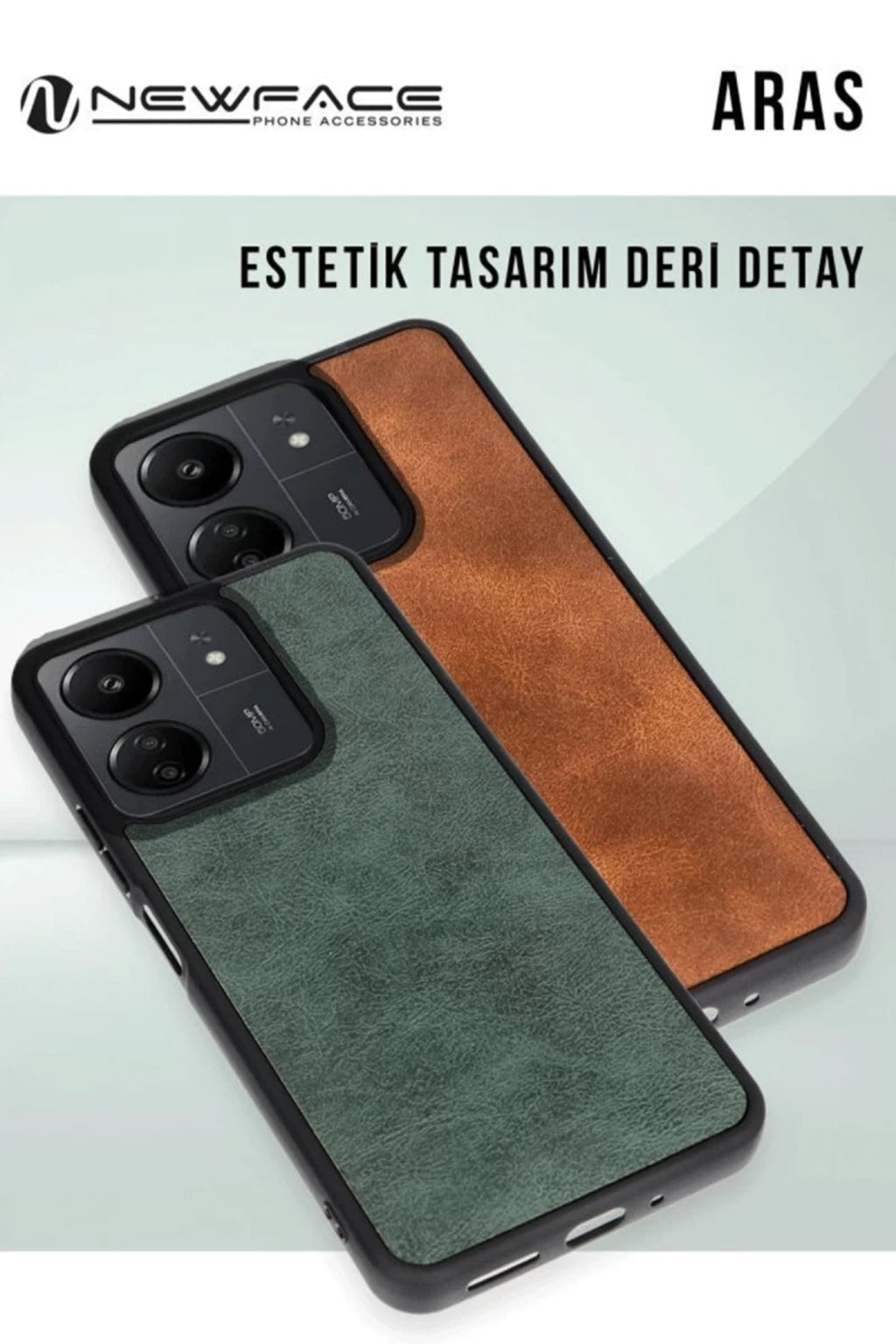 Samsung Galaxy A36 Uyumlu Kılıf Aras Deri Kapak - Bordo