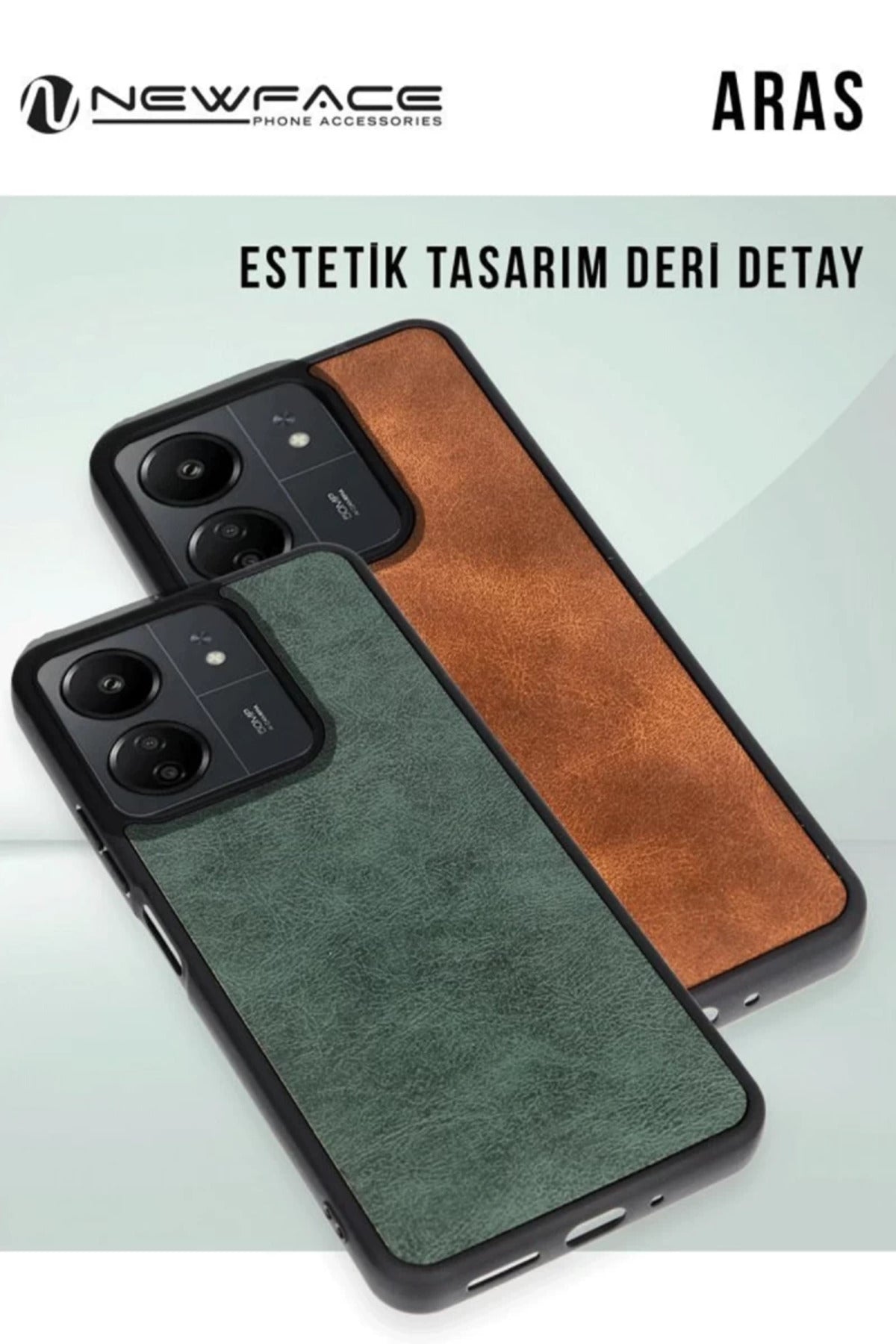 Samsung Galaxy A36 Uyumlu Kılıf Aras Deri Kapak - Bordo