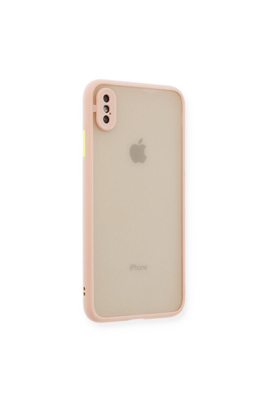 Apple iPhone XS Max Uyumlu Kılıf Montreal Silikon Kapak - Pembe