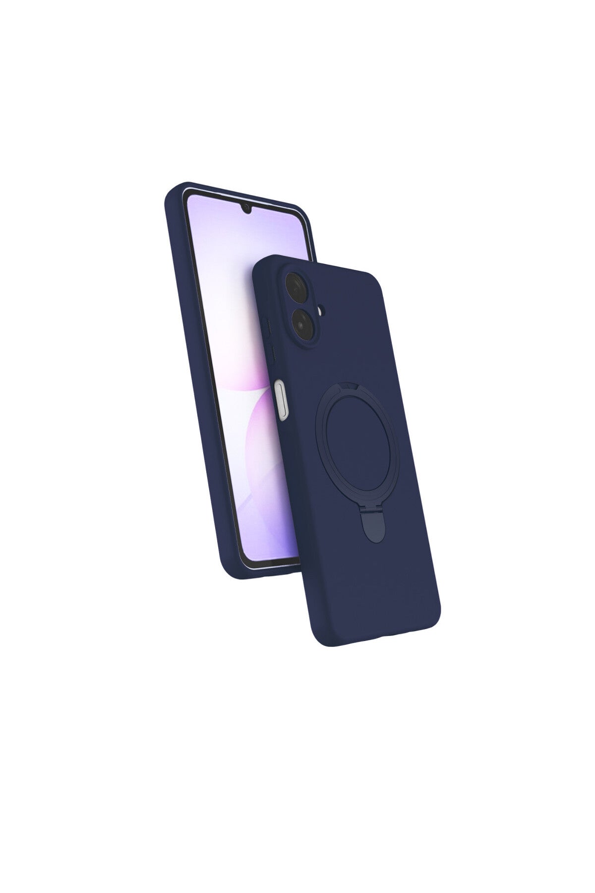 Samsung Galaxy A07 4G Uyumlu Regal Magsafe Standlı Kapak - Lacivert