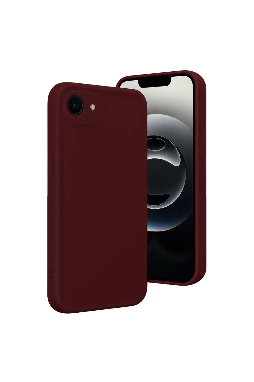 Apple iPhone 16E Uyumlu Kılıf Viera Silikon - Bordo
