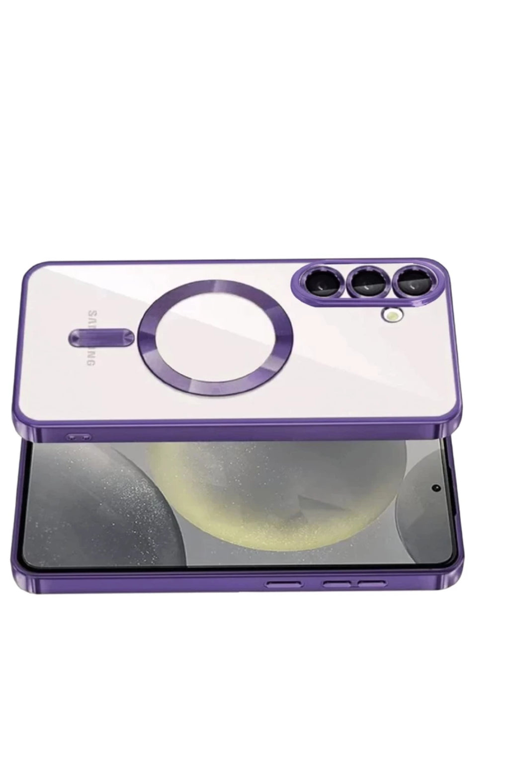 Samsung Galaxy S26 Plus Uyumlu Kross Magneticsafe Kapak - Mor