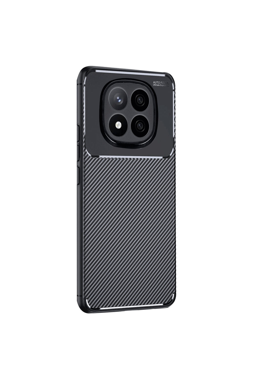 Xiaomi Redmi Note 14 Pro 4G Uyumlu Kılıf Auto Focus Karbon Kapak - Siyah