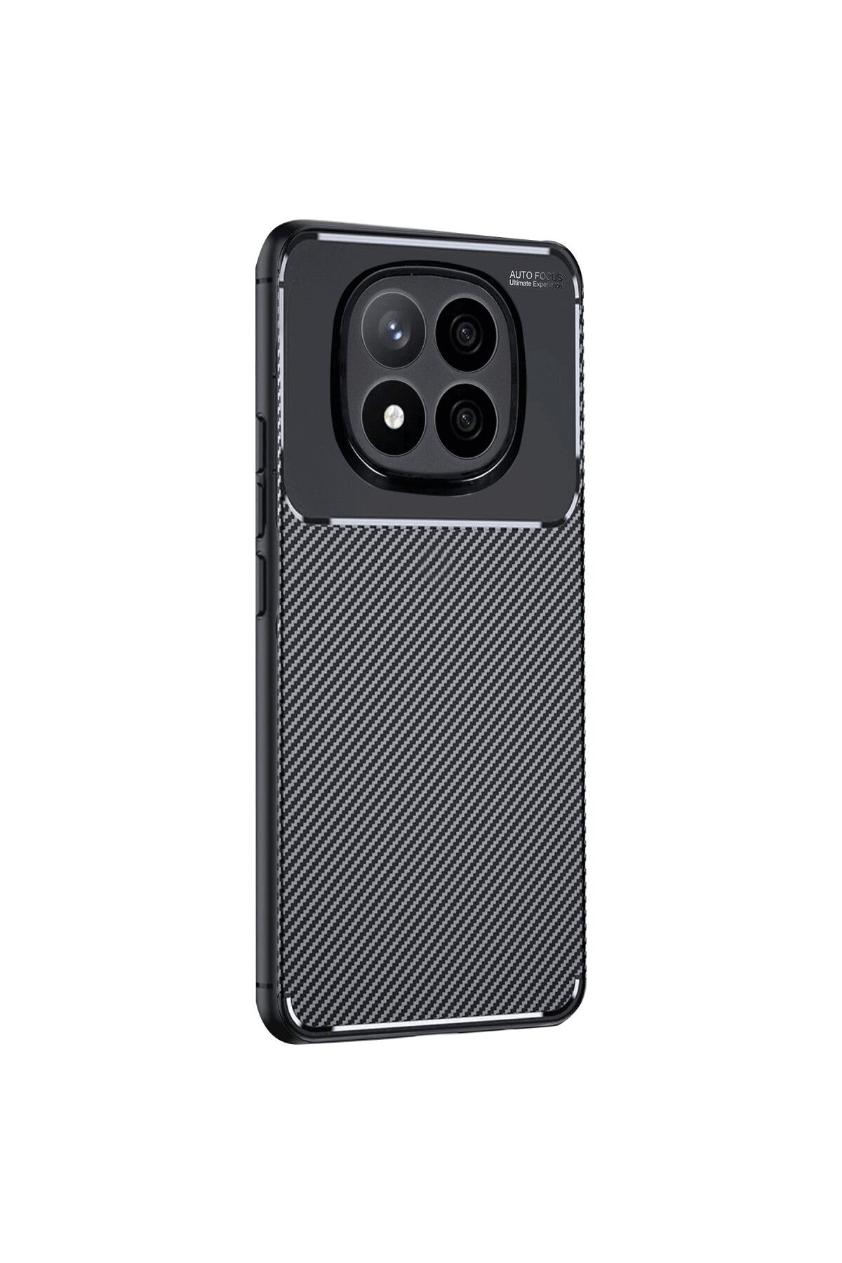 Xiaomi Redmi Note 14 Pro 4G Uyumlu Kılıf Auto Focus Karbon Kapak - Siyah