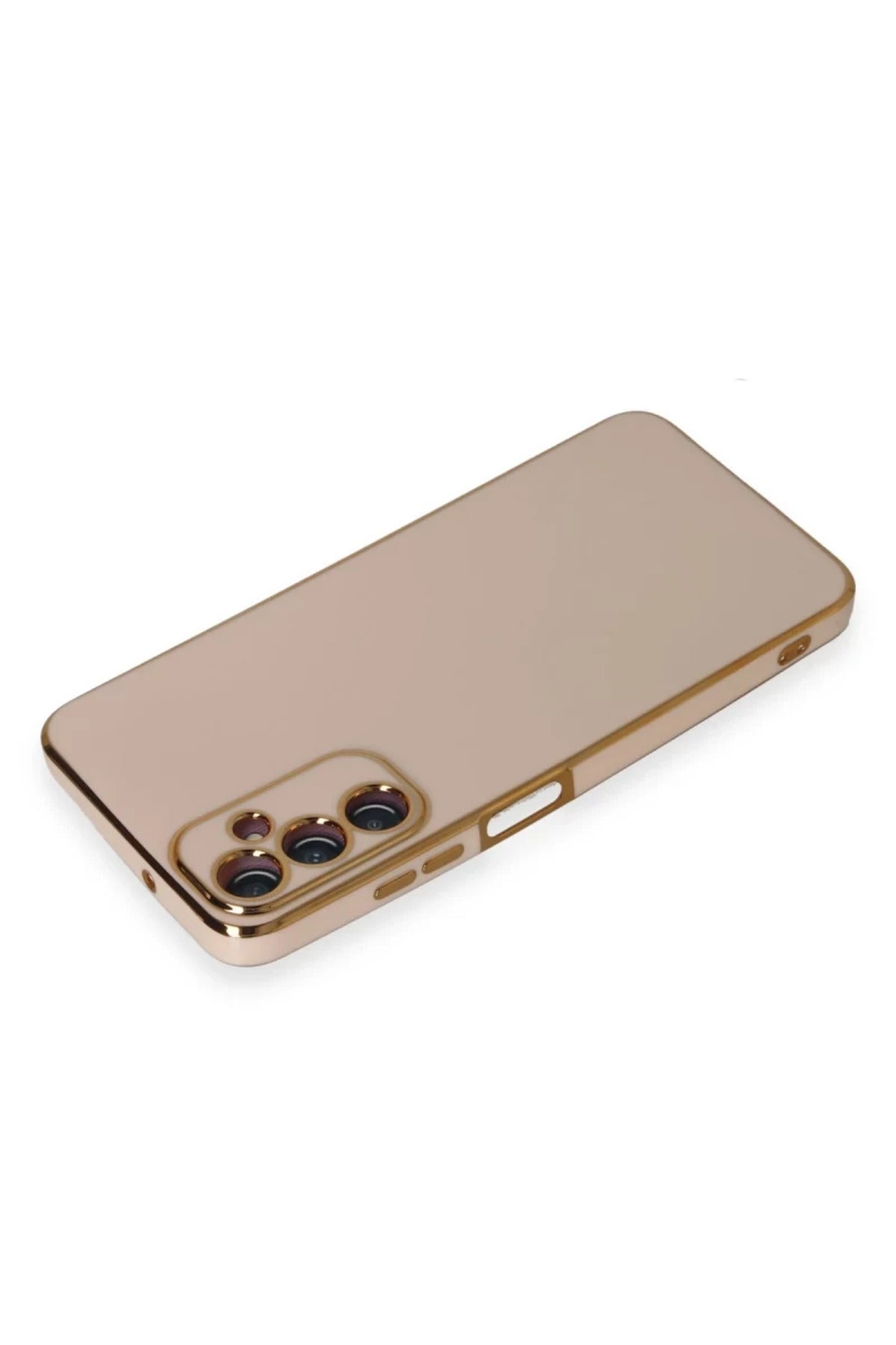 Samsung Galaxy A05S Uyumlu Kılıf Volet Silikon - Pembe