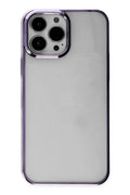 Apple iPhone 14 Pro Uyumlu Kılıf Element Silikon - Mor