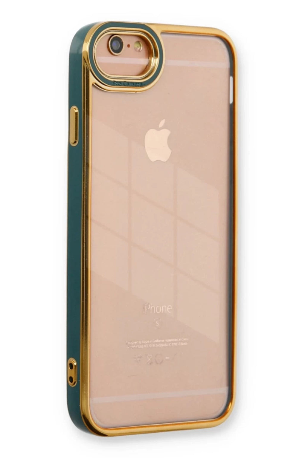 Apple iPhone 6 Uyumlu Kılıf Liva Lens Silikon - Yeşil