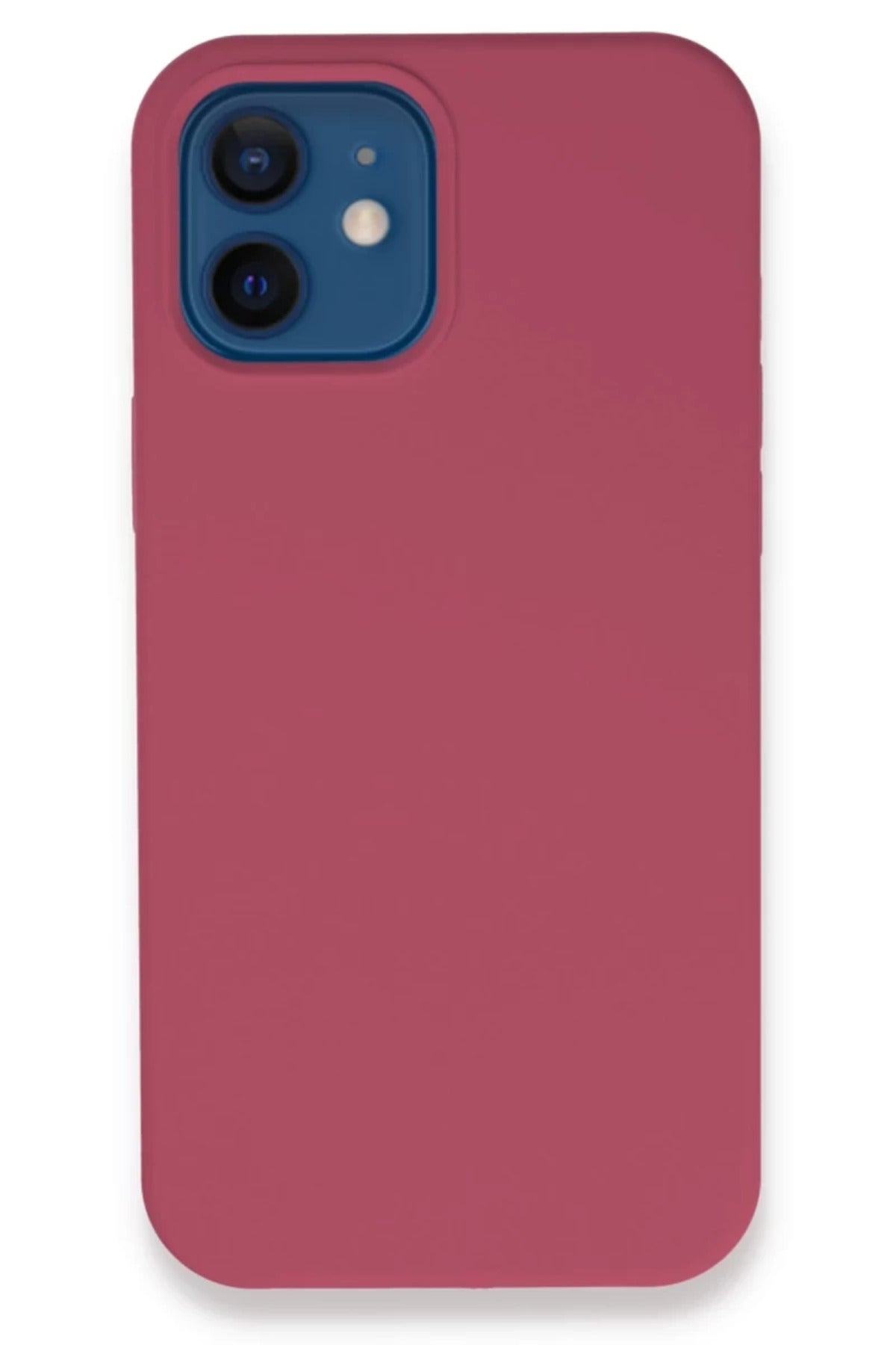 Apple iPhone 12 Uyumlu Kılıf Lansman Legant Silikon - Fuşya