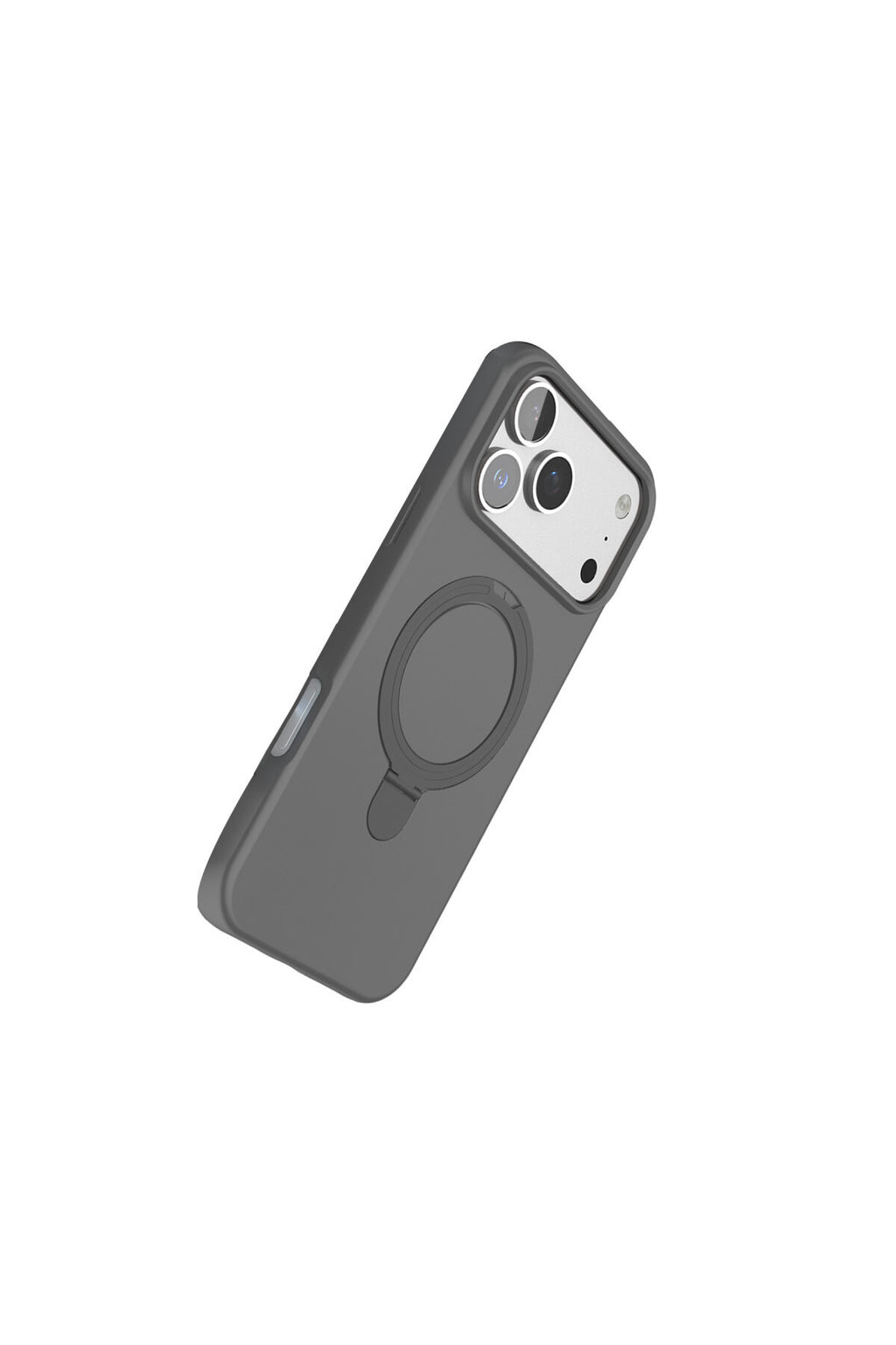 Apple iPhone 17 Pro Max Uyumlu Regal Magsafe Standlı Kapak - Titan Gri