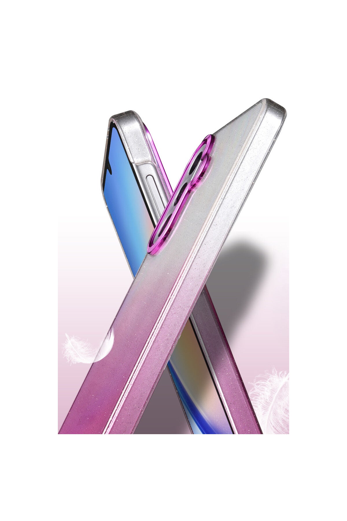 Samsung Galaxy A26 Uyumlu Glossy Kapak - Siyah