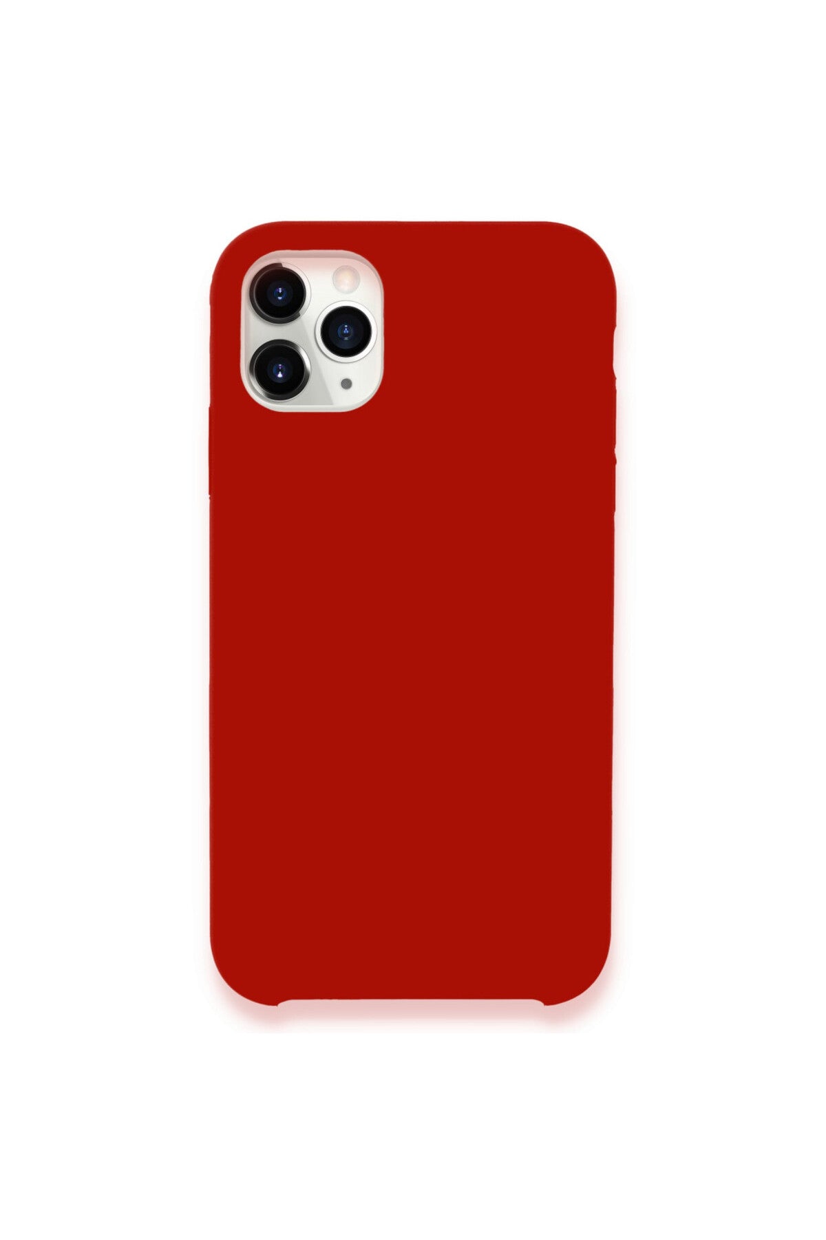 Apple iPhone 11 Pro Max Uyumlu Kılıf Lansman Legant Silikon - Kırmızı