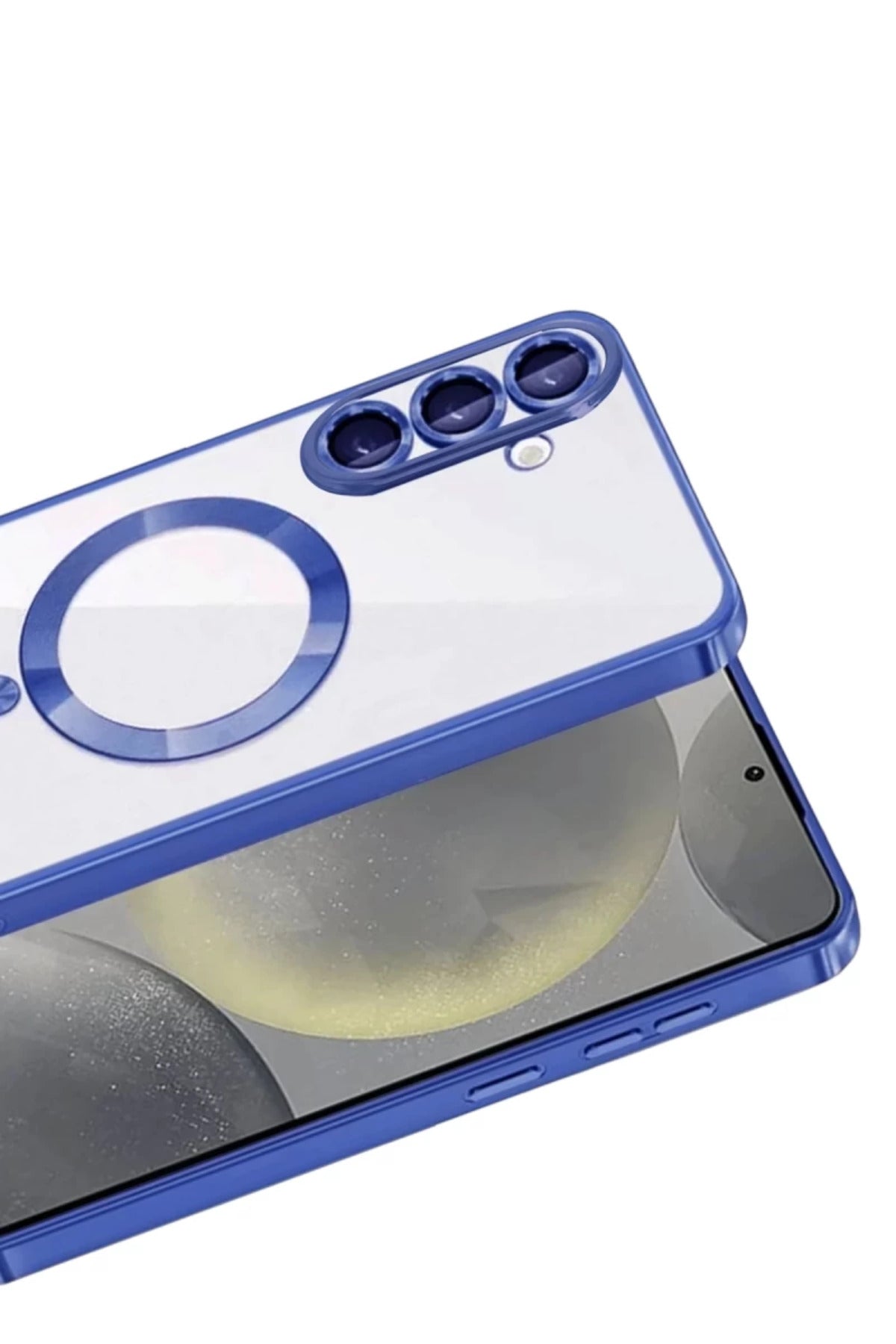 Samsung Galaxy A37 5G Uyumlu Kross Magneticsafe Kapak - Lacivert